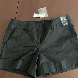 NWT New York & Co. black pant fit 4” shorts